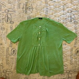 J.Crew Women’s blouse with short sleeves